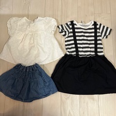 取引中 子ども服 120 春夏 まとめ売り 女の子の画像
