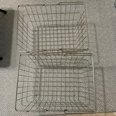 ステンレスカゴの画像