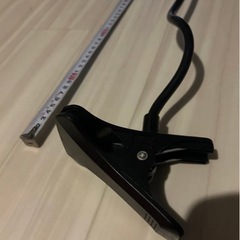 クリップ式スマホホルダー ブラック 約60cmの画像