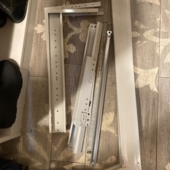 無料　東芝ドライヤースタンド　乾燥機用台　説明書有り　DIY 鉄材の画像