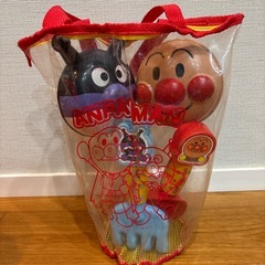 アンパンマン バイキンマン　砂場遊びセットの画像