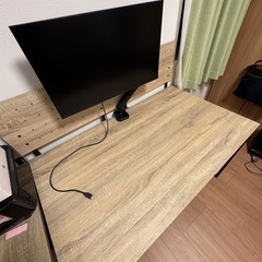 LOWYA システムデスク　幅120cm ※メインデスクのみの画像