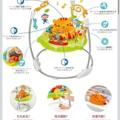 フィッシャープライス レインフォレスト ジャンパルーの画像