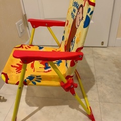 キッズ折りたたみチェア　おさるのジョージの画像
