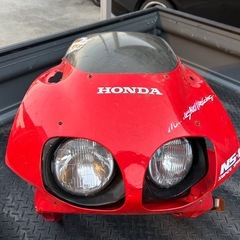 NS-1 アッパーカウル　割れあり！ヘッドライト付き！素材に…の画像