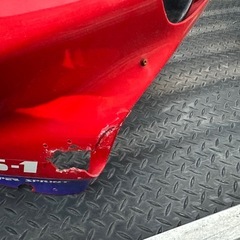 NS-1 アッパーカウル　割れあり！ヘッドライト付き！素材に…の画像