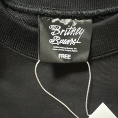 新品　未使用　atmos ブリトニースピアーズ スウェット ブラック FREEの画像