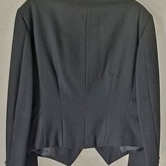 80s スリーピーススーツ 黒服 慶事用の画像
