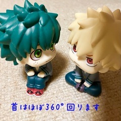 ヒロアカ  おもちゃのフィギュアの画像