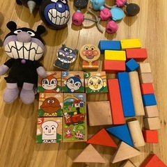 アンパンマンおもちゃ各種　バイキンマン多めの画像