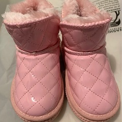 ピンクブーツ・13cm・未使用の画像