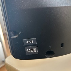 美品✨2014年製 TOSHIBA液晶カラーテレビ 47J8の画像