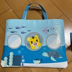 【新品未使用】しまじろう　バッグ　タブレット置きの画像