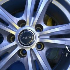 アルミホイール＋タイヤ　４本組み（中古）の画像