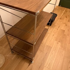 無印良品ステンレスシェルフの画像