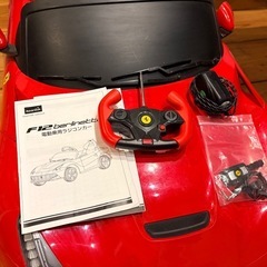 フェラーリF12ベルリネッタ電動乗用ラジコン 子供用(ジャンク品)の画像