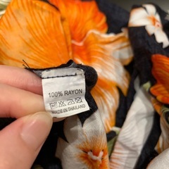 【not対面】沖縄で購入　ハイビス柄　マルチクロスの画像