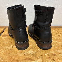 本革　オイルレザー　ブーツの画像