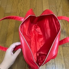 ベイマックス　レザー風ハンドバッグの画像