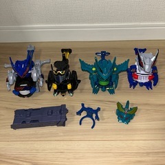 4体セット まとめ売り #ロボットフィギュアセット 変形可能の画像
