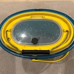 釣り用水切りカゴ付きバケツ　5Lの画像