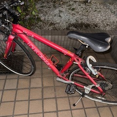 自転車　クロスバイクの画像