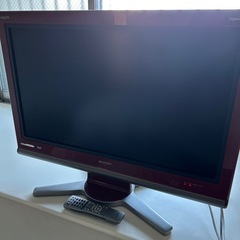 32インチ SHARP AQUOS LC-32D10 液晶テレビ　リモコン付きの画像