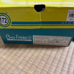 【未使用】バイオフィッター スポーツシューズ 28.0cm 黒 箱付きの画像