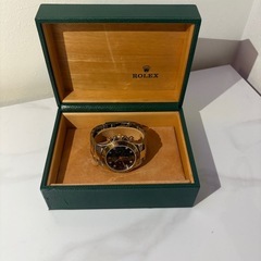 ロレックス　デイトナ　18KYGコンビ　ブラック文字盤8Pダイヤ　16523Gの画像