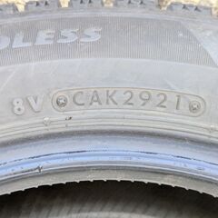 工賃こみ特価品　２０２１年ブリヂストン冬タイヤ１５５／６５Ｒ１４　４本セットの画像