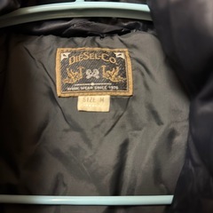 定価60,000〜diesel ダウン メンズ Mサイズの画像