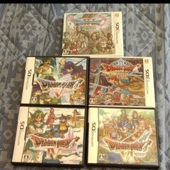 3Dsブラック本体ドラクエ7本の画像