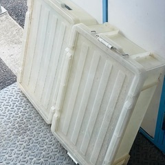 収納ケース 2個まとめて 約43×70×20cmの画像