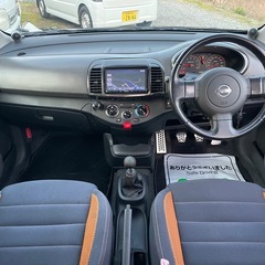 予備検付■マーチ 12SR■5MT■IMPULサス■ドラレコ■ナビ、Bluetooth■オマケ多数の画像