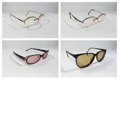 まとめ売り女性用度付中古メガネ9点セット(レンズ更新用)￥4950➔￥3950の画像