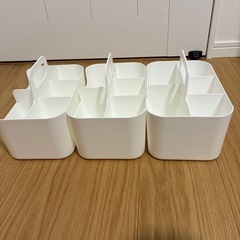 ニトリ　ハコブNインボックス リビング ホワイトの画像