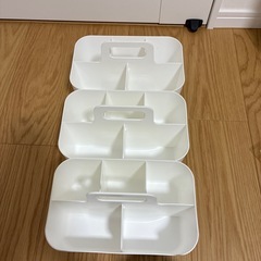 ニトリ　ハコブNインボックス リビング ホワイトの画像