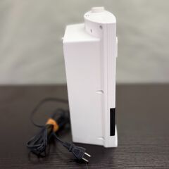 【値下げ】YUASA セラミックファンヒーター YA-S1260V(W) 2017年製 白／中古 V010187／2,500円（相談可）の画像