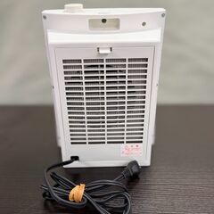 【値下げ】YUASA セラミックファンヒーター YA-S1260V(W) 2017年製 白／中古 V010187／2,500円（相談可）の画像