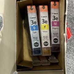 CANON純正インクカートリッジ3e　期限切れ　NCNRの画像
