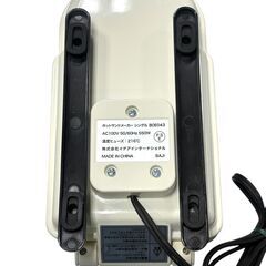 BRUNO ホットサンドメーカー シングル BOE043 2021年製 ホワイト 中古 ブルーノの画像