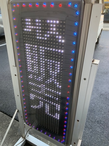 BIT SIGN / ビットサイン LED 電光看板 電光掲示板 両面表示タイプMGW2803W リモコン 取説つき