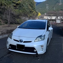 プリウス30★トヨタ★H26年式★パールホワイト色★ナビ★TV★Bカメラ★ETC★レーダー★スマートキー×2★の画像