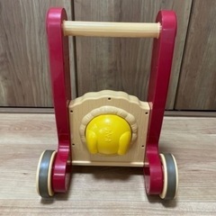 くまのプーさん　おしりフリフリウォーカー　ピアノにもなります　手押し車の画像