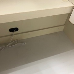 【ドリーム川西店御来店限定】☆ジモティー見たよ♪割引☆ 松田家具 3枚扉食器棚  クリーニング済み 【2125560000042575】の画像