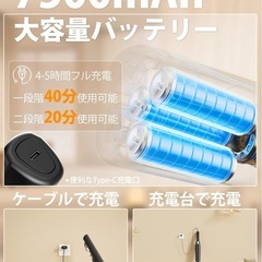 【新品】掃除機 コードレス ハンディ スティッククリーナーの画像