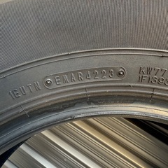 【早い者勝ち】ジムニーシエラ　純正タイヤ（ダンロップ）4本の画像