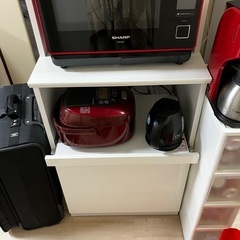 【東京インテリア】大型キッチンボード／食器棚 195cm 美品・使用約1年の画像