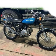 TS50 ハスラー　初期型　2st空冷　純正メー120km!! 実働　旭川方面の画像