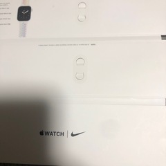 新品未使用！アップルウォッチナイキモデル　NIKEコラボの画像